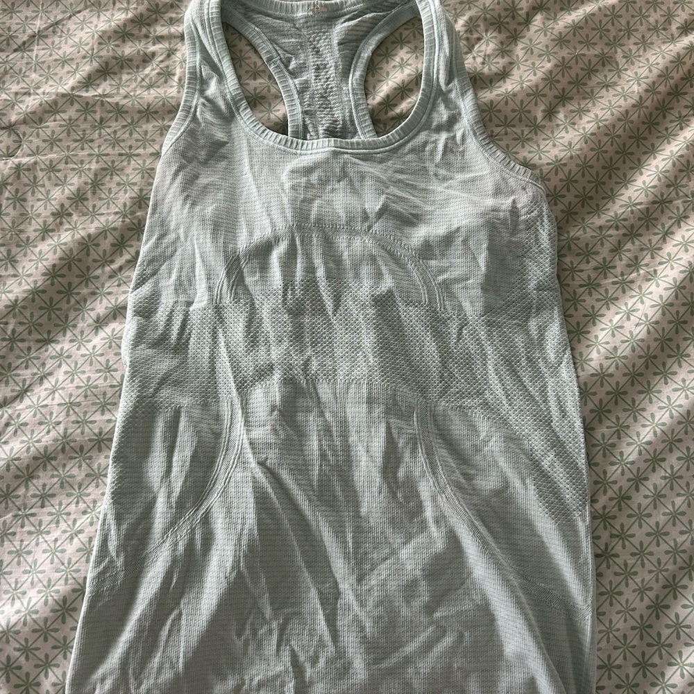 Women's Light Green Lululemon Tank Top